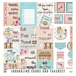 “TRAVEL HAUS” Journaling Cards & Tagsheets