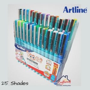 Artline Yoodle 0.4MM Fineliner Pen – 25 Shades