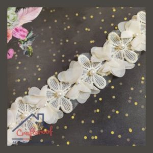 Flower Lace #1- Cream