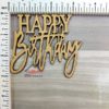 Happy Birthday #10 - Mdf Cutout