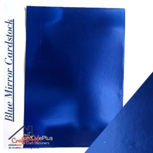 Blue Mirror Cardstock 12*18 inch – 10Sheets