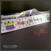 Happy Birthday Ribbon -10yrdPack