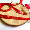 Red Heart Foiled Ribbon - 10yrdspack