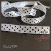 White Polka Dot Ribbon - 10Yrd/Pack