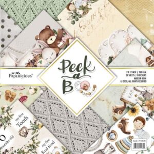Peekaboo – Designer Pattern – 12×12 inch / 20 sheets
