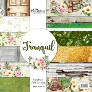 Tranquil – Designer Pattern – 12×12 inch / 24 sheets