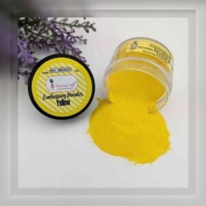 Embossing Powder – Yellow