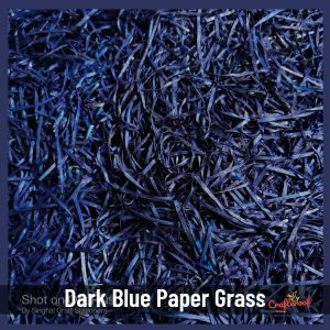 Dark Blue Paper Grass