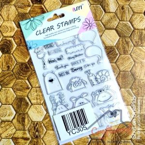 Funky Animal - Clear Stamp