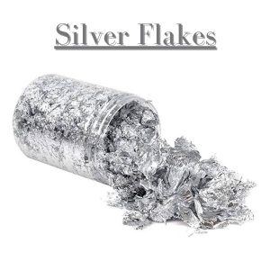 Silver flakes