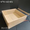 Acrylic Lid Slider Mdf Box - 1010 inch