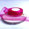 Organza ribbon 1 inch - Magenta