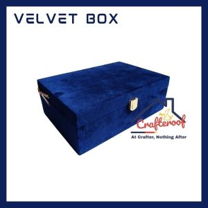 Velvet Box - Dark Blue