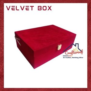 Velvet Box - Red