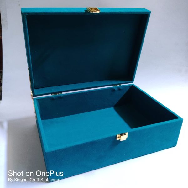 Velvet Box - Turquoise