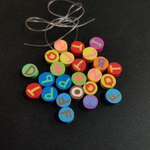 Assorted Alphabet Beads