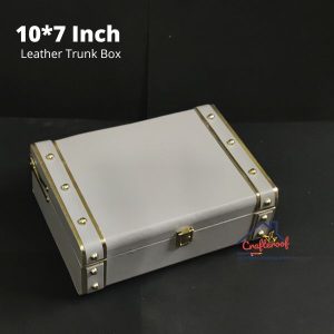 10*7 Inch Leather Trunk Box