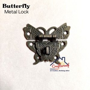 Butterfly Metal Lock – 1pc/pack
