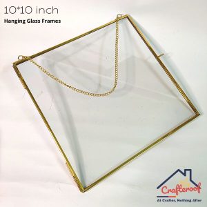 Hanging Glass Photo Frame – 1010 inch