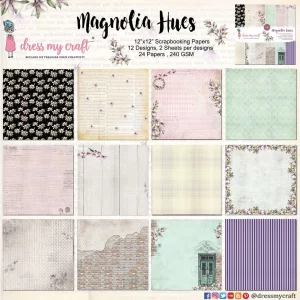 Magnolia Hues – 12″X12″ Paper Pad
