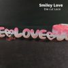 Smiley Love Pink - Diecut Lace