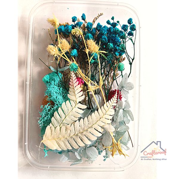 Sea Green Dry Artificial Flower