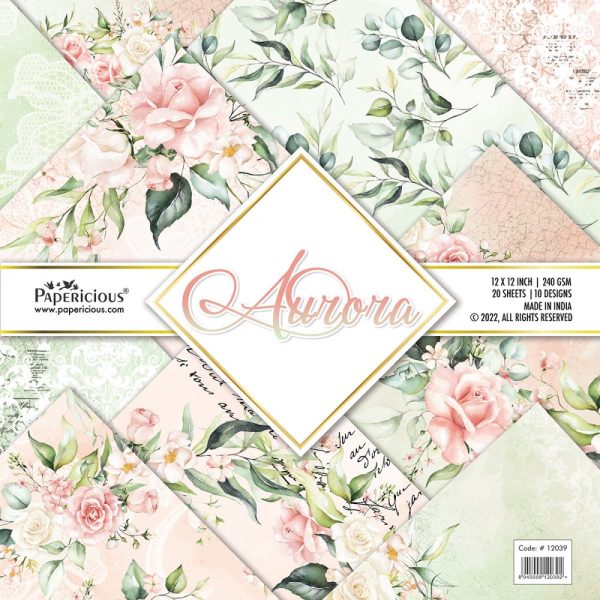 Aurora - Designer Pattern Papers 12x12 inch