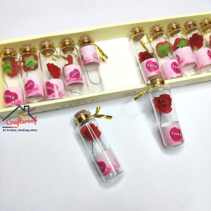 Rose Petal Message Bottle - 12pcs/pack