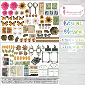 Awesome Blossom Motif sheets