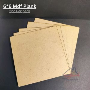6*6 inch MDF Planks – 5pcs/pack