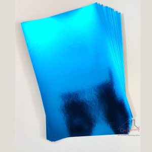 Sky Blue Mirror Cardstock 12*18 inch – 240 gsm