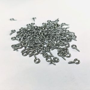 Silver Hook Screw For jewelry