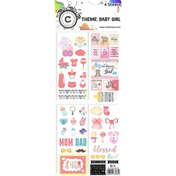 Elements & Tags Sheets Baby Girl