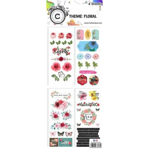 Elements & Tags Sheets Floral
