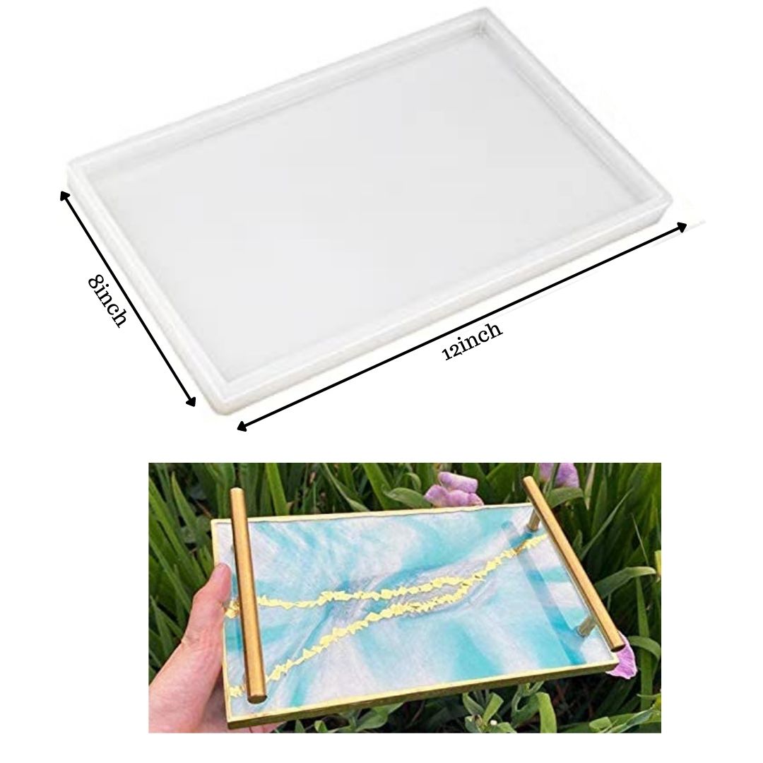 Rectangle Silicone Tray Mold - SMALL – LOLIVEFE, LLC
