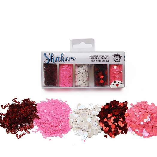 Shakers Set of 5 Love