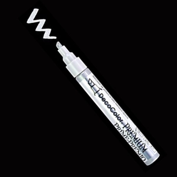 Decocolor® Premium Chisel Tip - Silver - Crafteroof