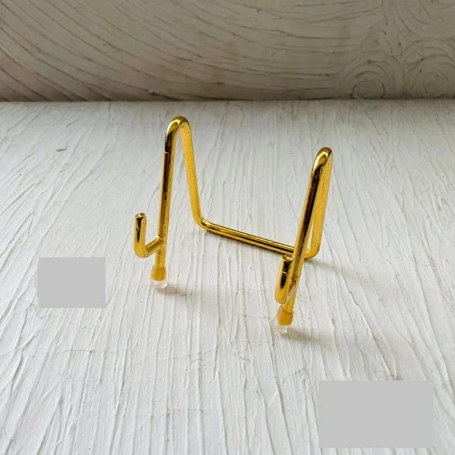 3 inch Gold metal easel for frames and resins