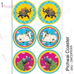 Pichwai Coasters – Transfer Me