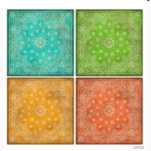 Vintage Bandana Papers – 12*12inch