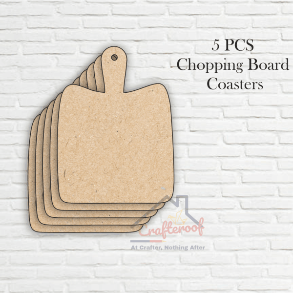 Chopping Board Coaster - 5pcpack
