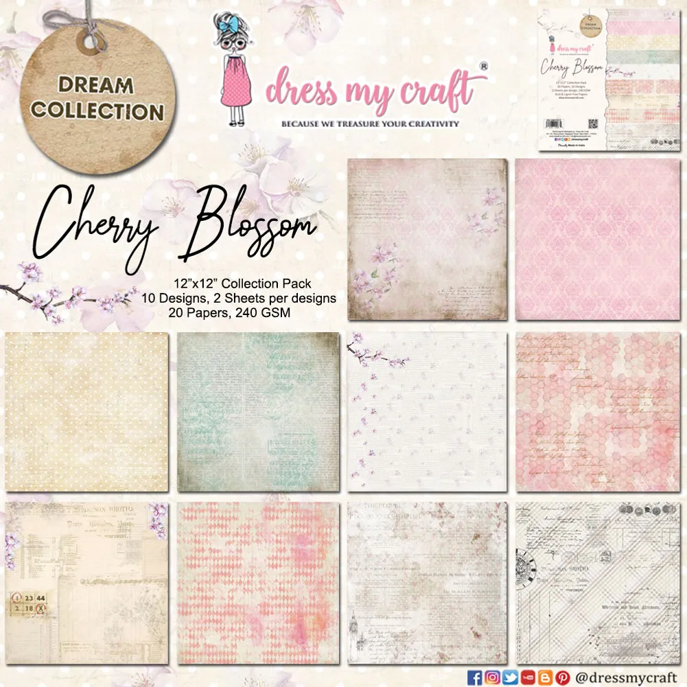 Cherry Blossom - 12 x12 Paper Pack