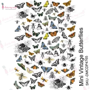Mini Vintage Butterflies – Transfer Me