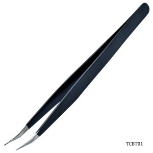 Black Curved Tweezer - Premium Quality