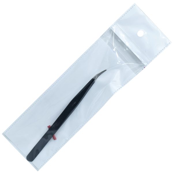 Black Curved Tweezer - Premium Quality