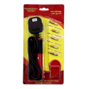 Wood Burning Soldering Set Tips, Soldering Iron, and Hot Knife in One Kit
