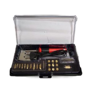 Wood Burning and Leather Crafts Tool Kit Comes with 21 Different Tips