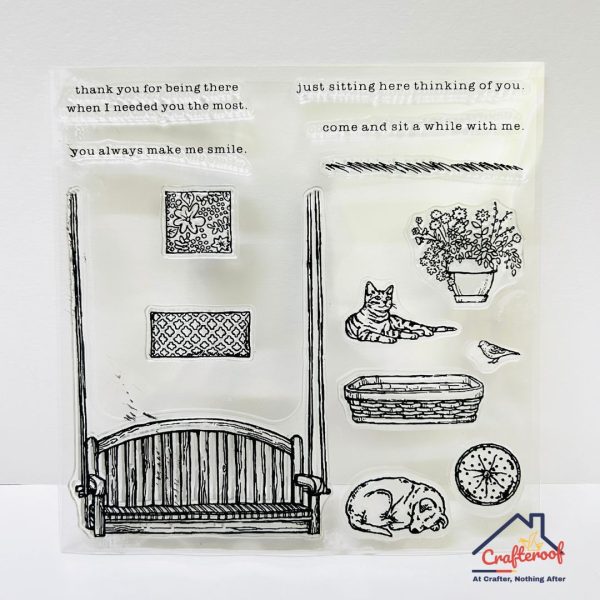 Hanging Cart - Clear Stamp