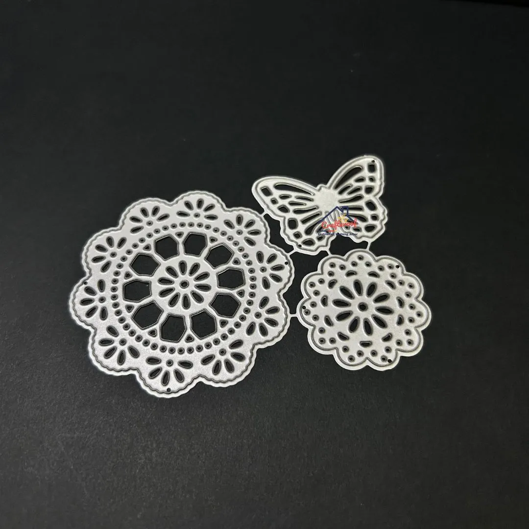 Doily & Butterfly Die Set