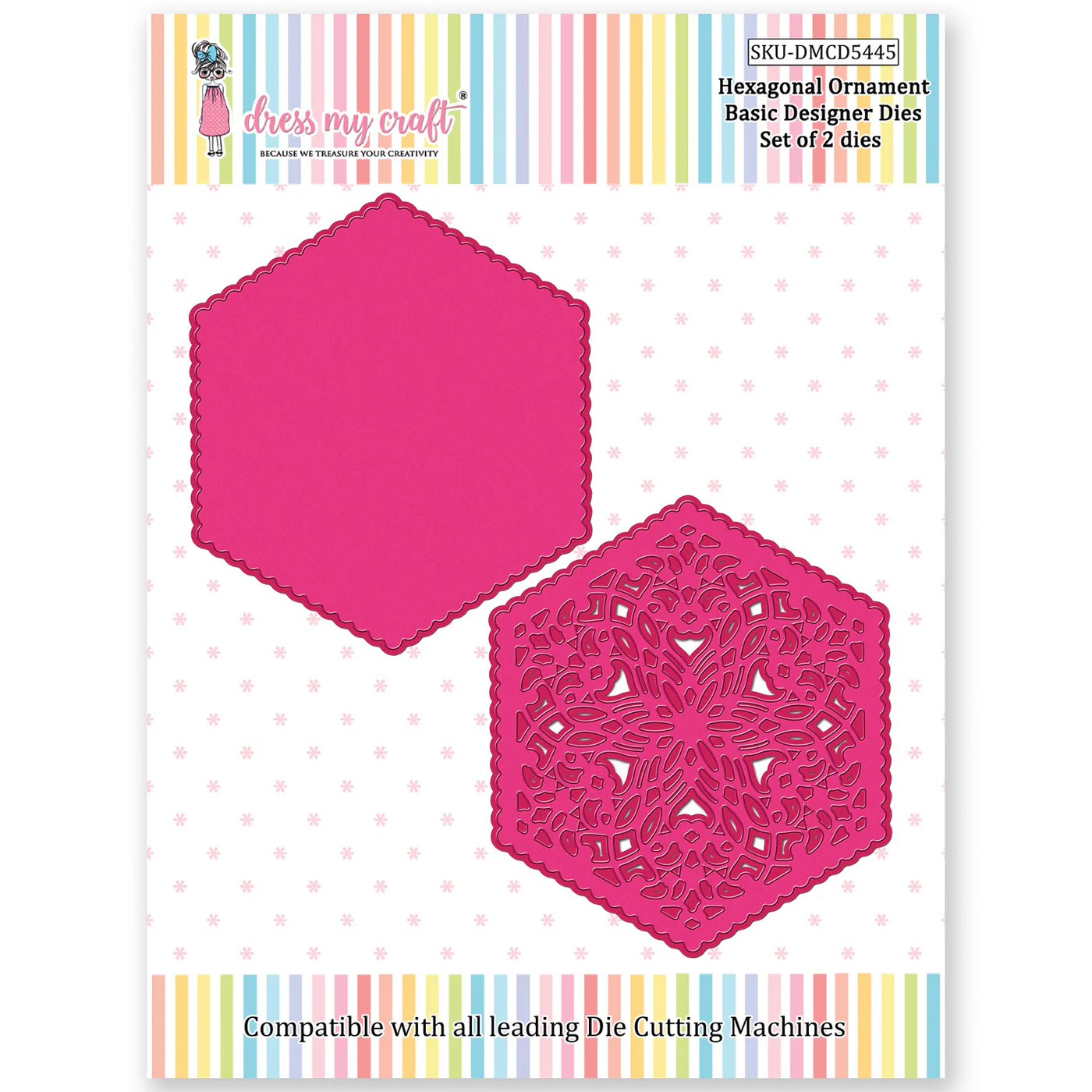 Hexagonal Ornament - Basic Designer Dies